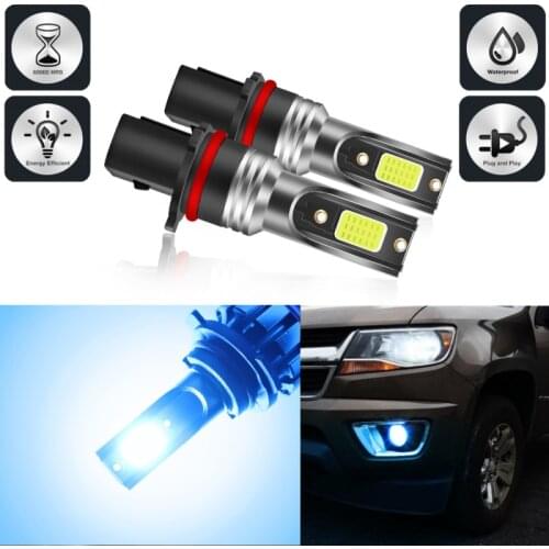 Mini P13W H8 H11 LED Car Headlight Bulb 6000LM 8000K H1 H4 H7 H13 H27 880 881 9005 HB3 9006 HB4 Running Auto Fog Light Head Lamp
