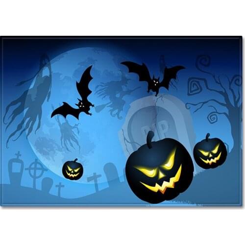 Halloween party Area Rugs Soft Flannel Memory Foam Bedroom Large size Carpets for Living Room Home Decoration Carpet alfombra