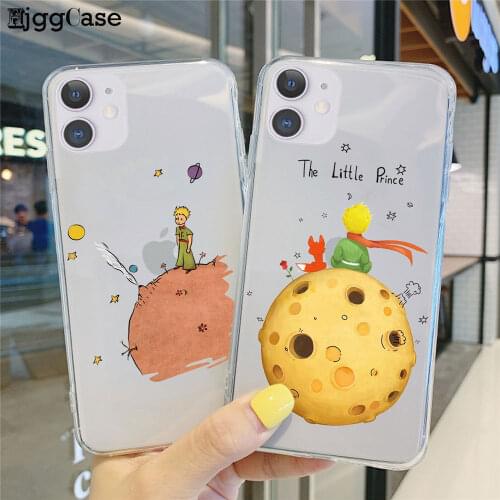Little Prince Print Soft TPU Silicone Case For iPhone 11 12 Pro Max 5S SE 2020 6 6S 7 8 Plus X XS Max XR Phone Back Cover