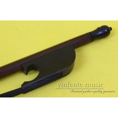 One black horse hair Cello bow Brazilwood Baroque cello bow High Quality 0088