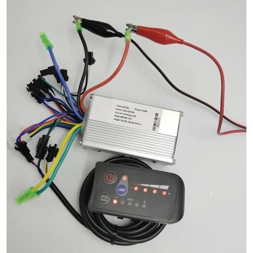 Dashboard or 6km/h cruise Control panel/led display 810+controller 24v36v48v250w350w electric scooter folding bike MTB part