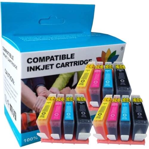 Compatible hp364 xl ink cartridges 3Set Nr.364 SD534EE - NEW black, yellow, cyan, magenta