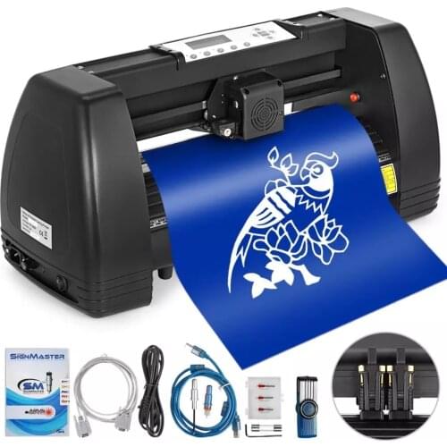 14 Inch Vinyl Cutter Plotter 10-800mm/s Cutting Speed Sign Making Machine for Paper Cutting