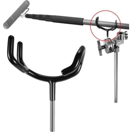 Y-Shape Metal Microphone C-Stands Audio Mic Boom Pole Support Holder Bracket Microphones Accessories