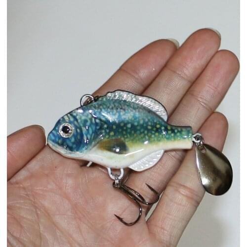 1Pcs Spoon VIB Bait 36g 6cm Hard Lure Sinking Jigging Wobbler Lure Swimbait Fly Fishing Sea Fishing Tackle