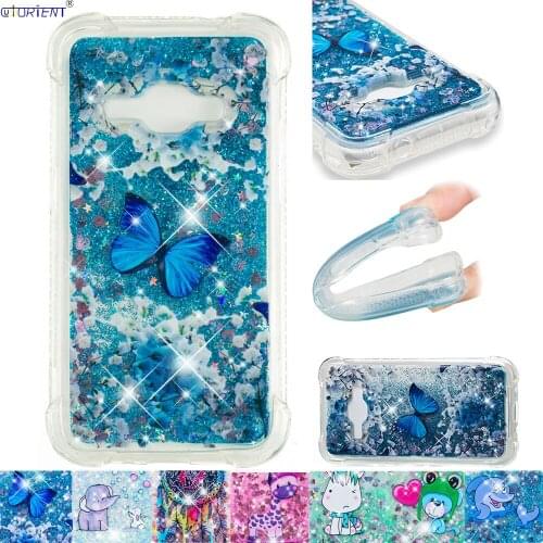 Glitter Case for Samsung GalaxyJ1 2016 J16 6 Bling Dynamic Liquid Cute Cover SM-J120F/DS SM-J120H/DS SM-J120FN Silicone Bumper