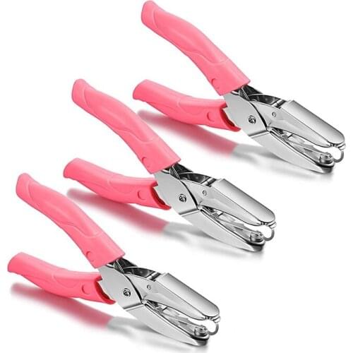 TEN-WIN 4120 Punch Manual Single Hole 3-Piece Handheld Hole Punch Round Hole Punch Single Hole Punch Labor-Saving Type
