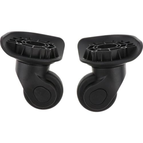 2 Pieces Luggage Mute Wheels Replacement Suitcase Fixed Spare Casters - You Need to Have Strong Ability in DIY