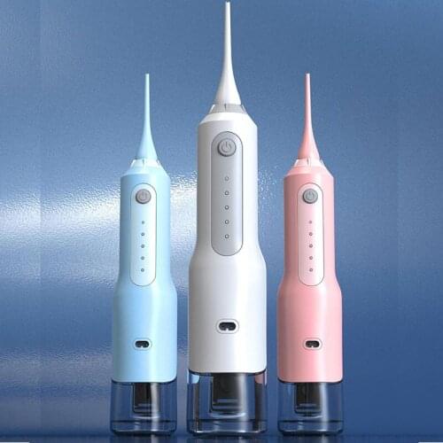 170ml Oral Irrigator Rechargeable Water Flosser Portable Dental Teeth Clean Oral Dental Floss Water Jet Irrigator