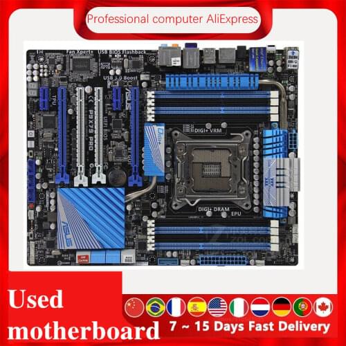 For ASUS P9X79 PRO Original Used Desktop X79 X79M 2011 Socket LGA 2011 Core i7 LGA2011 DDR3 Motherboard