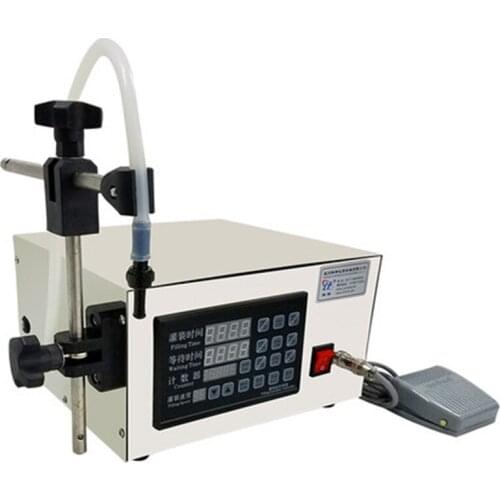 Newest version Digital Control Pump Drink Water Liquid Filling Machine 5-3500ml This is the upgraded version of GFK-160, much mo