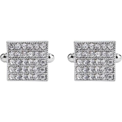 NEW ARRIVAL Elegant Men Cufflinks Glossy Three-Dimensional Emboss Spots Pattern Exquisite Cuff Button Cuff-link