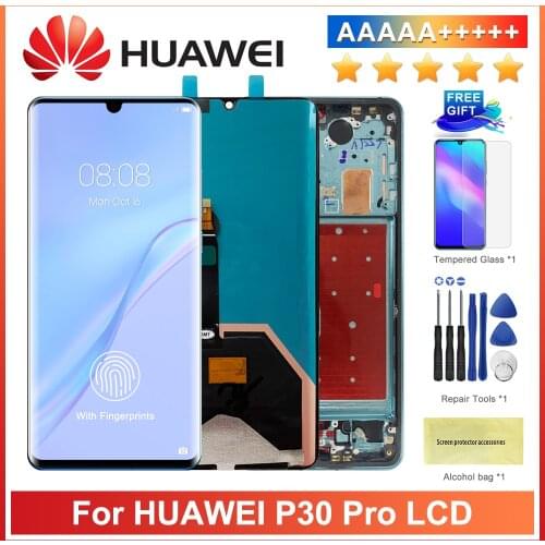 Original 6.47" Display Replacement for Huawei P30 Pro LCD Touch Screen Digitizer Assembly VOG-L29 VOG-L09 VOG-L04 lcd