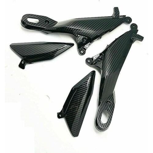 Carbon Fiber Pattern Rear Tail Driver Cover Fairing Cowl for HONDA CBR600RR 2007-2012