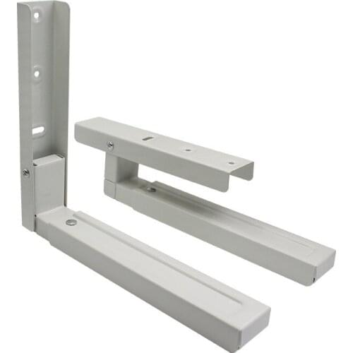 Microwave Stand Holder Telescopic Bracket Wall-mounted Kitchen Oven Rack