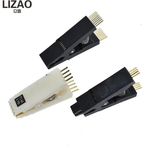 Programmer Testing Clip SOP8 SOP16 SOP SOIC 8 16 SOIC8 SOIC16 DIP8 DIP 8 Pin IC Test Clamp