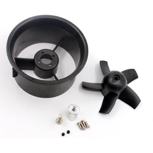 QX-MOTOR RC Accessories 64mm Ducted Fan Barrel EDF Without Motor For RC Airplanes