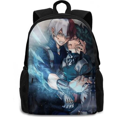 Anime My Hero Academia Children School Backpacks Cartoon Bookbag for Boys Girls Casual Daypacks Travelling Rucksack