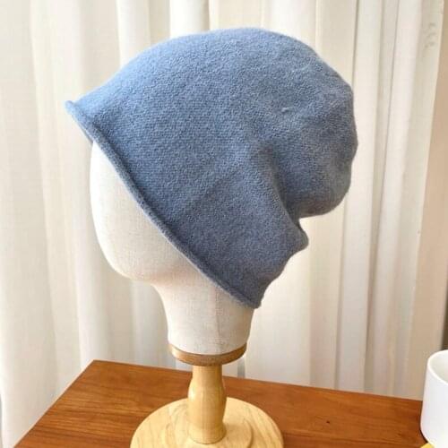 Hat Mens Trendy Autumn And Winter Pile Heap Cap Summer Confinement Cap Thin Nightcap Female Couple Tam-O'-Shanter Korean Style