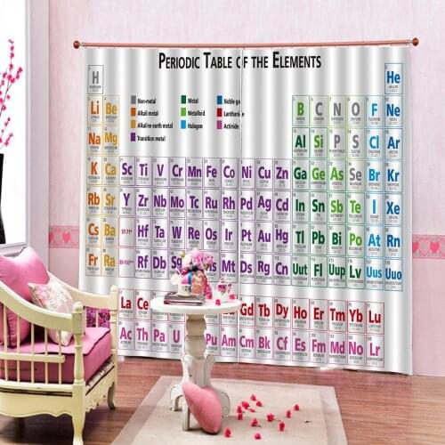 Letter curtains Luxury Blackout 3D Window Curtains For Living Room Bedroom Customized size Decoration curtains