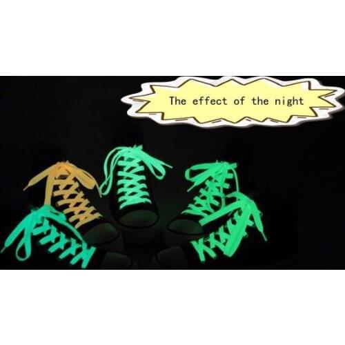 Luminous shoelace glow casual led shoes Strings Athletic Party Camping shoelaces for growing canvas shoes