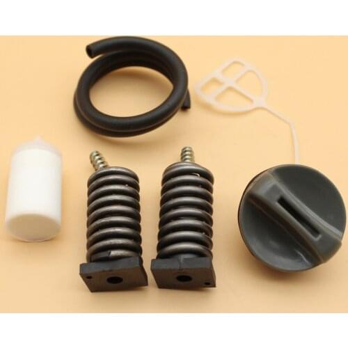 Fuel Tank AV Buffer Spring Gas Cap Filter Hose Kit Fit HUSQVARNA 350 340 345 346 346XP 353 Gas Chainsaw Parts 503 85 41-01