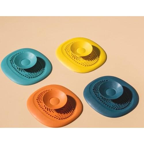 Universal Drain Hair Floor Drain Rubber Bath Tub Plug Sewer Deodorant Bathroom Sink Filter Household Kitchen Water Stopper Tool