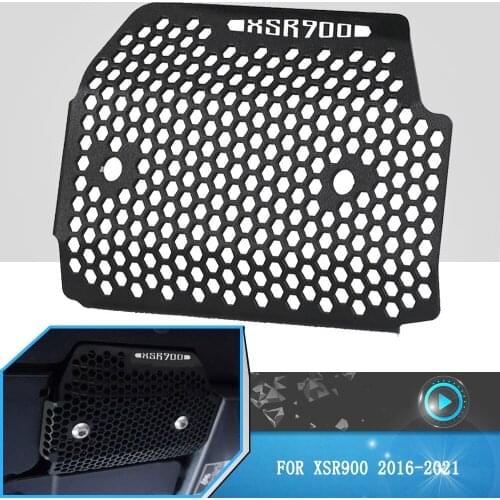 XSR900 Motorcycle Rectifier Guard Grille Protector Aluminum Cover Accessories For Yamaha XSR 900 2016 2017 2018 2019 2020 2021