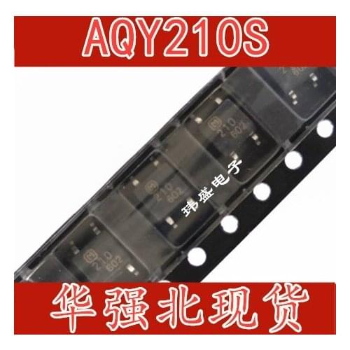 10pcs AQY210S SOP4 AQY210SX AQY210 1.2-1.5V 50MA