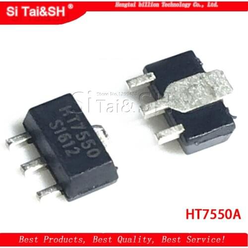 10PCS HT7550-1 HT7550A-1 HT7550-1# SOT-89