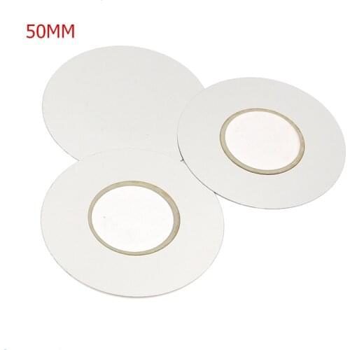 10Pcs/lot 50MM Iron piezoelectric Buzzer 25mm Ceramic 3.2KHZ alarm buzzer Piezo Ceramic buzzers speaker for DIY repair