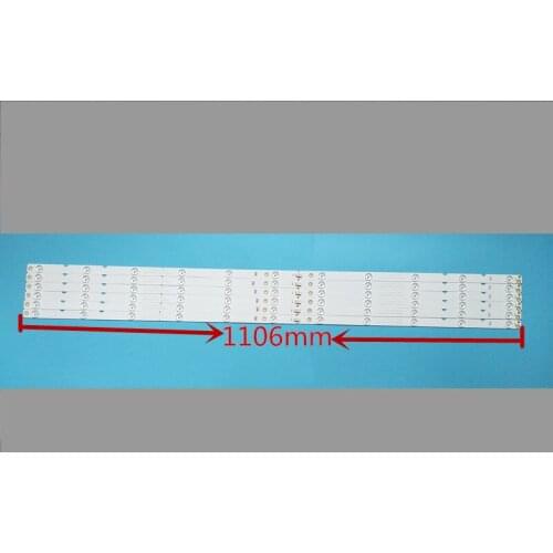 1106mm LED Backlight strip For Philips 55 INCH SVJ550AH1_REV00_11LED_L/R_Type_150206(MYCH55D2000) LB-C550F14-E5-R/L-G1-SR1