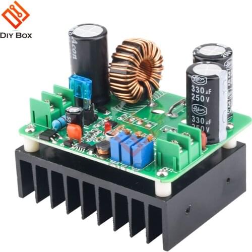 BT900W DC-DC 8V-60V To 12V-130V 15A Regulated Constant Current Boost Converter High Power Adjustable Charger Power Supply Module