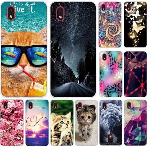 Case For Samsung Galaxy A01 Core Cover Soft Silicone TPU Phone Bag Case For Samsung A01 Core SM-A013F/DS GalaxyA01Core Back Case