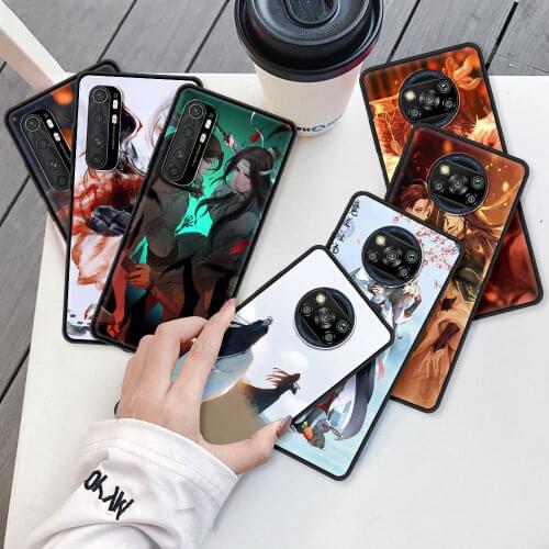 Mo Dao Zu Shi MDZS Case For Xiaomi Mi Poco X3 NFC 10T Pro 5G 9T M3 Note 10 Lite 10S 11 Fitted Phone Coque CC9 9 SE A2 F1 Funda