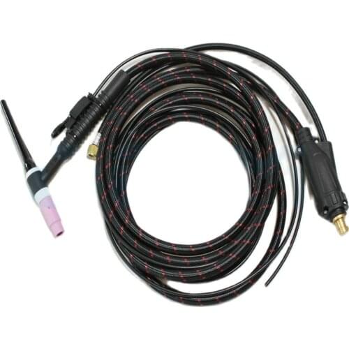 New WP17F TIG Welding Torch Flex head Gas Air Cooled PTA DB SR 17 Gun 4M 35-70 Euro Connector