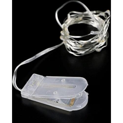 1M String Fairy Light 10 LED Battery Operated Xmas Lights Party Wedding Lamp