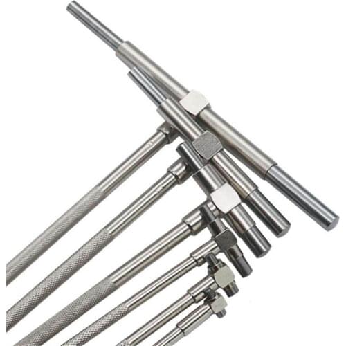 1 Set/6pcs Inner Diameter Measuring Tool, Adjustable Telescopic Gauge 8-150 mm Internal Measurement Bore Engineers Kit