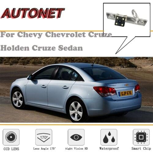 AUTONET Rear View camera For Chevy Chevrolet Cruze / Holden Cruze Sedan/CCD/Night Vision/Backup Camera/license plate camera