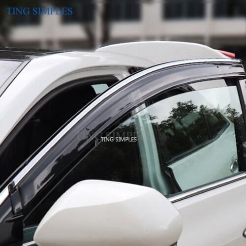 For Toyota Camry XV70 2018 2019 2020 2021 Window Sun Rain Visors Vent Shade Deflector Shield Car accessories car styling