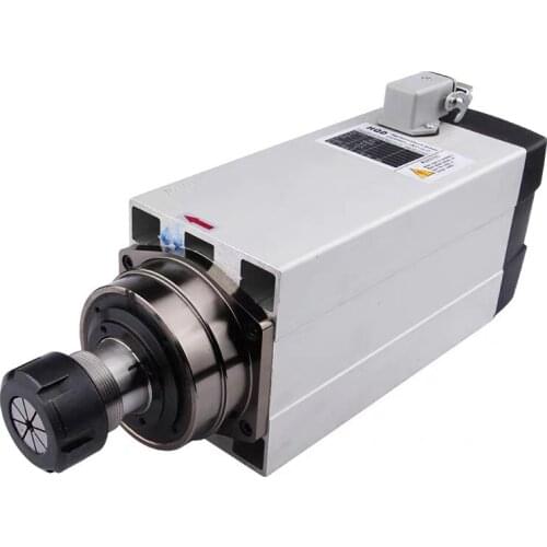 1.5KW 220v/380v ER20 SQUARE AIR COOLED SPINDLE MOTOR