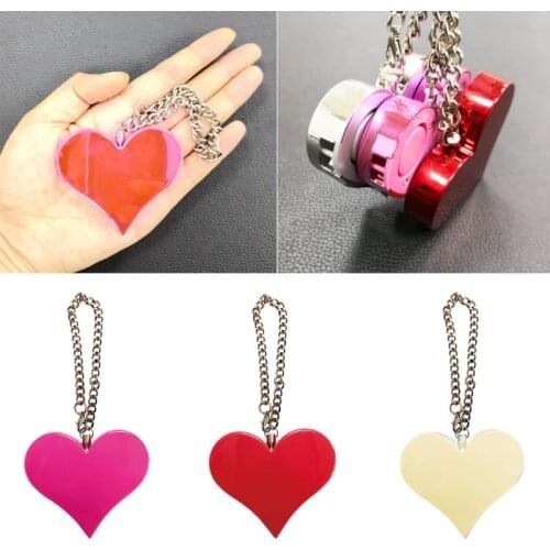 130DB Personal Alarm Attack Alarm Heart Shape Personal Security Alarm Keychain Emergency Self D efense Siren