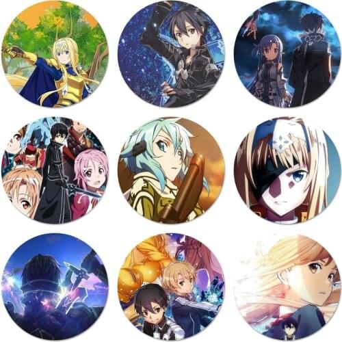 Sword Art Online Kitchen Home Decor Refrigerator Magnetic Stickers bottle Beer Opener