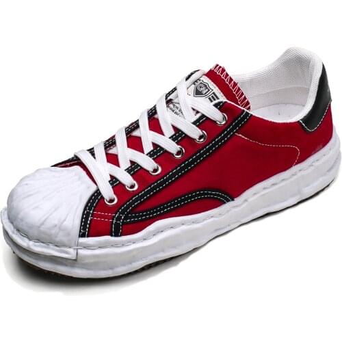 Men Low-Top Canvas Shoes Summer New Designer High Quality Sneakers Outdoor Skateboard Comfortable Shoes Soft Insole 2021 39-44