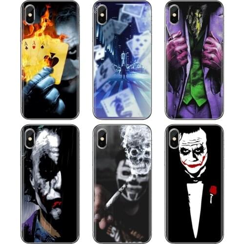 For Huawei Mate 20 30 40 7 8 9 10 Lite Pro P Smart 2018 2019 Plus G7 G8 Dark-Black-C-Knight-art-Batman-Joker Soft Shell Cover