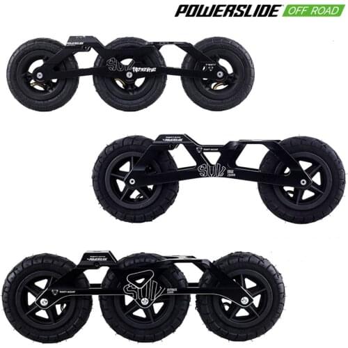 Original Powerslide Trinity SUV Speed Skates Frames 3*125mm Renegade 2*150mm Edge 3*150mm Outback Chargeable Wheels Patines Base