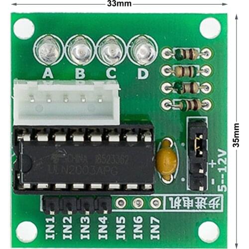 High-power ULN2003 Stepper Motor Driver Board Test Module For Arduino AVR SMD A11