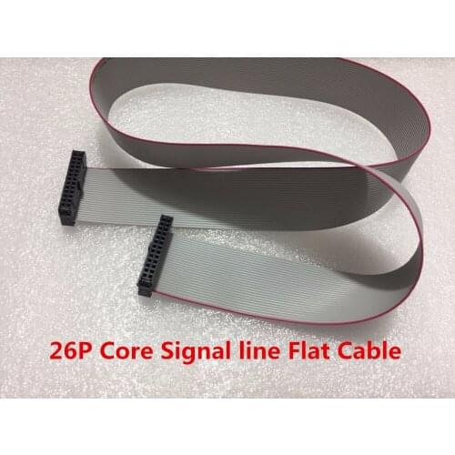 0.5M 26P Core Signal wire Flat Cable 13*2 both end Cellular Type Flat Wire Custom length Flat Wire Cable