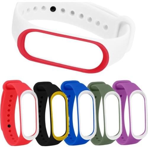Strap for Xiaomi Mi Band 3 Smart Wristband Fitness Bracelet MiBand Band 3 Smartband strap sport silicone For Mi band3 man woman