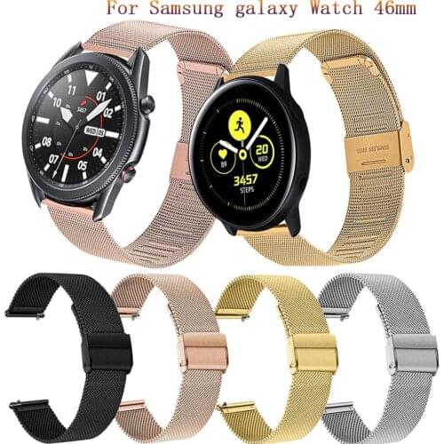 For Samsung Galaxy Watch 46mm luxury Milan Bracelet Strap For Samsung S3 Frontier sport Milan Fashion Strap Wristbands Accessory
